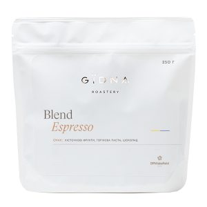 Кава GIDNA, бленд Espresso (80/20), зерно, 250 г